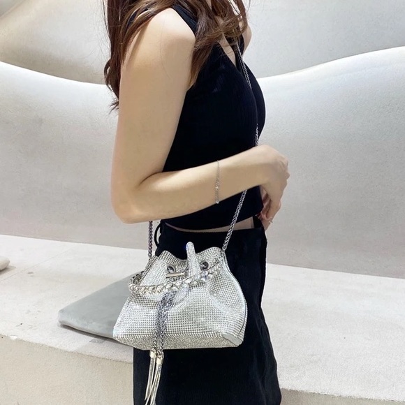 All Around Rhinestone Mini Purse - Picture 10 of 11